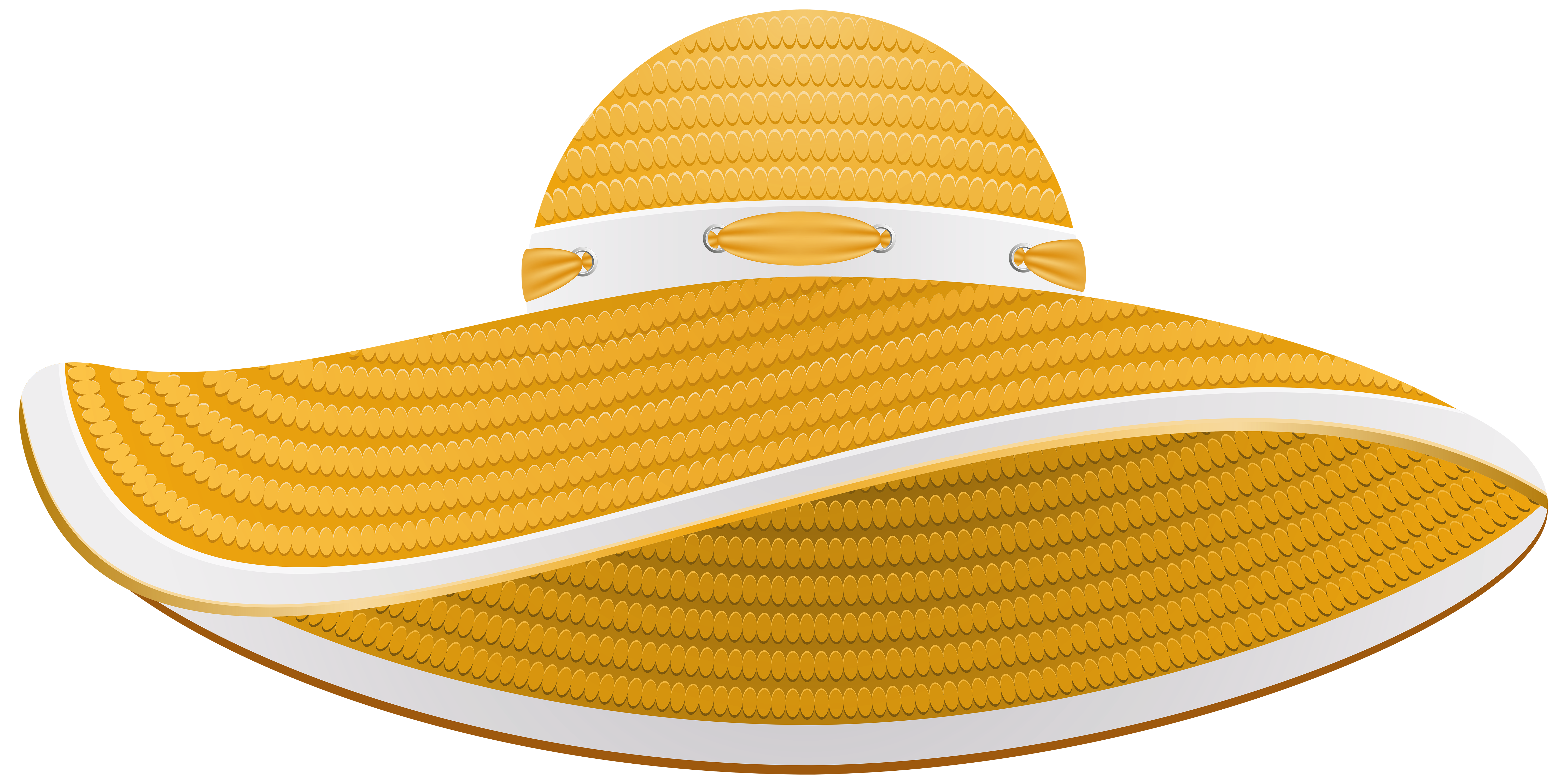 Lady clipart hat. Yellow summer female transparent