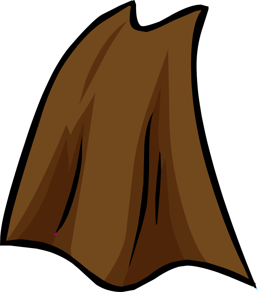 Hero clipart cape. Image brown icon png