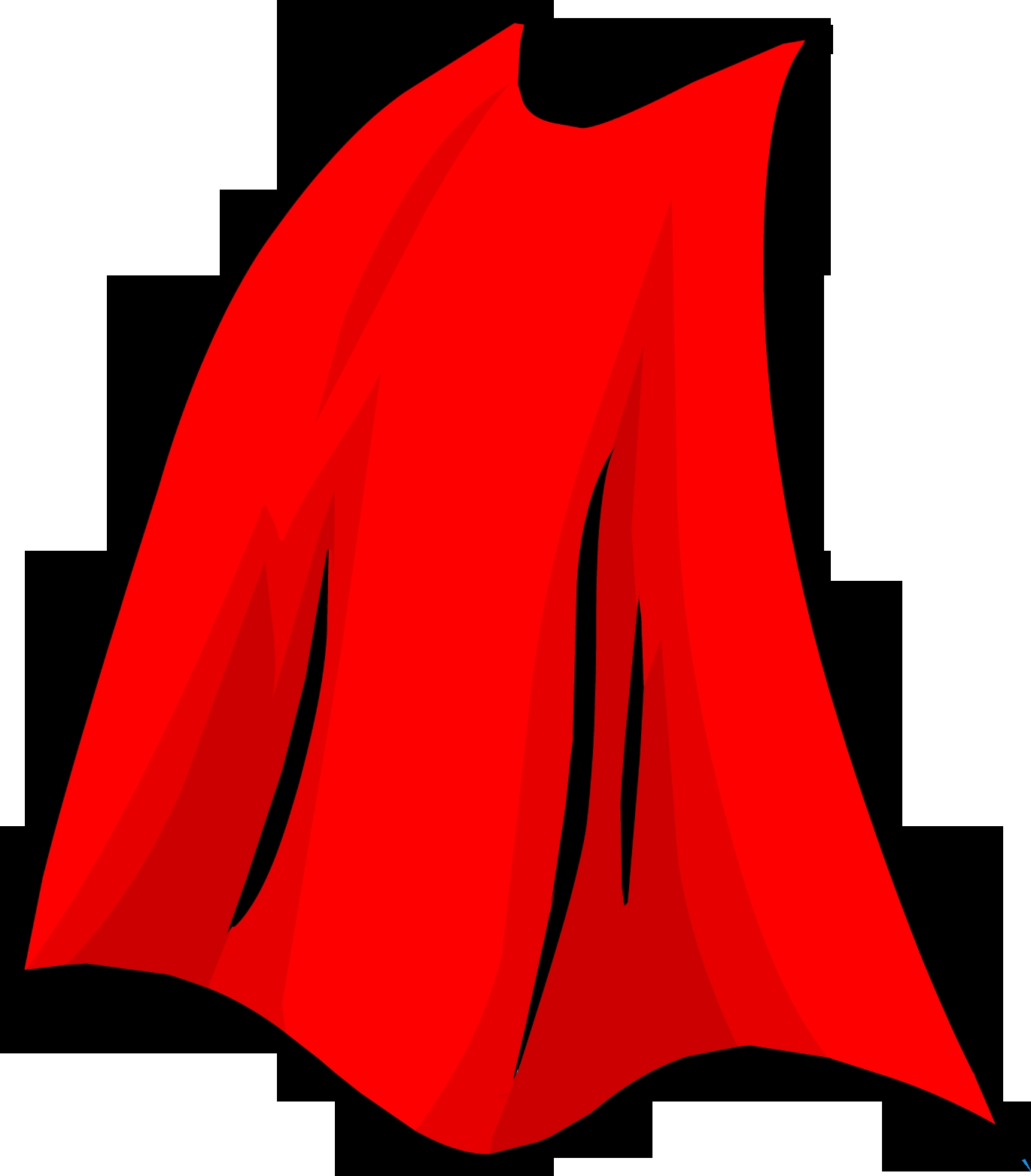 cape clipart behind