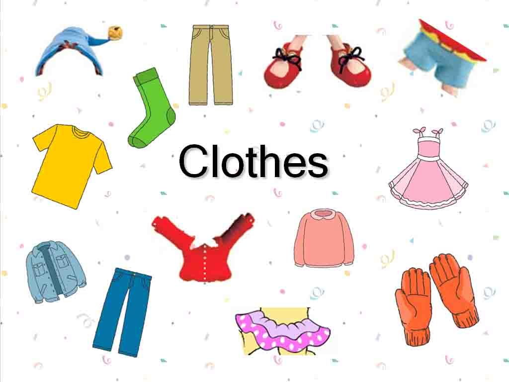preschool clipart clothes