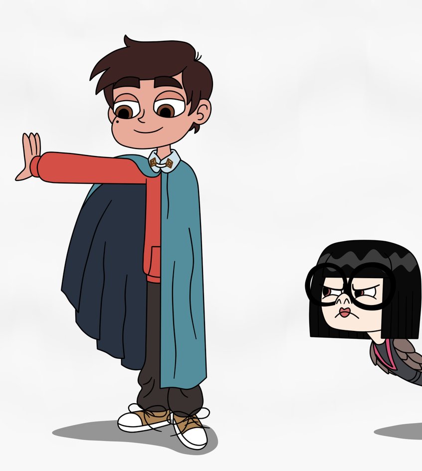 Marco diaz wears a. Cape clipart king cape