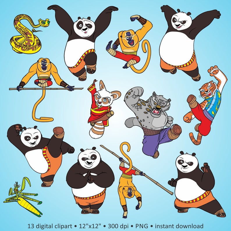 cape clipart kung fu panda