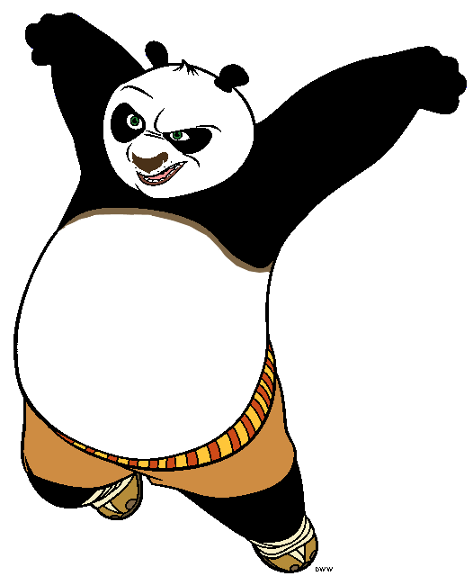 cape clipart kung fu panda