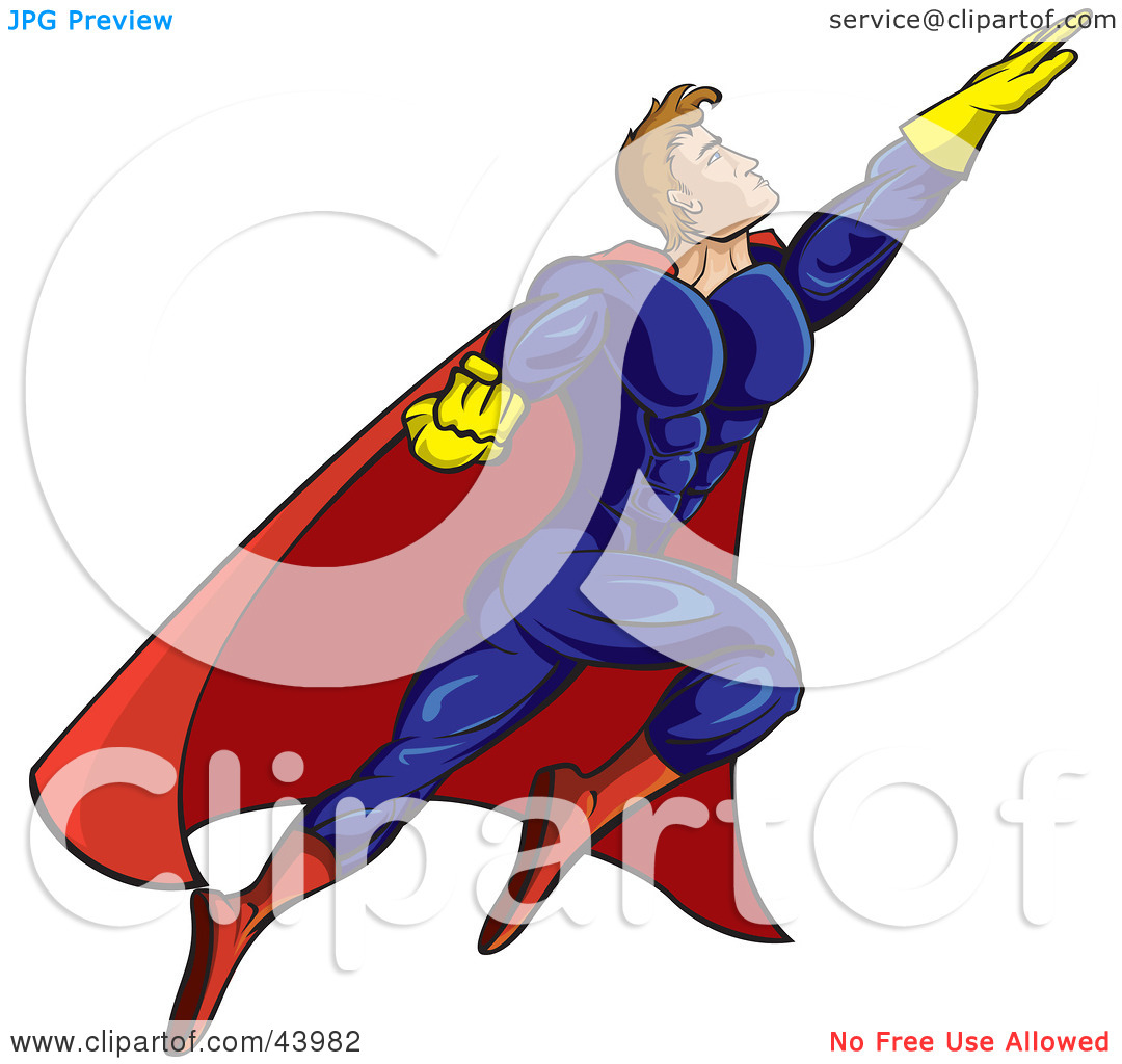 cape clipart male superhero