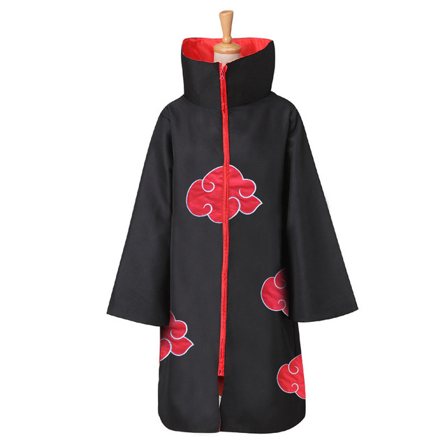 Cape clipart robe. Naruto cloak akatsuki cosplay