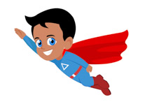 cape clipart superboy