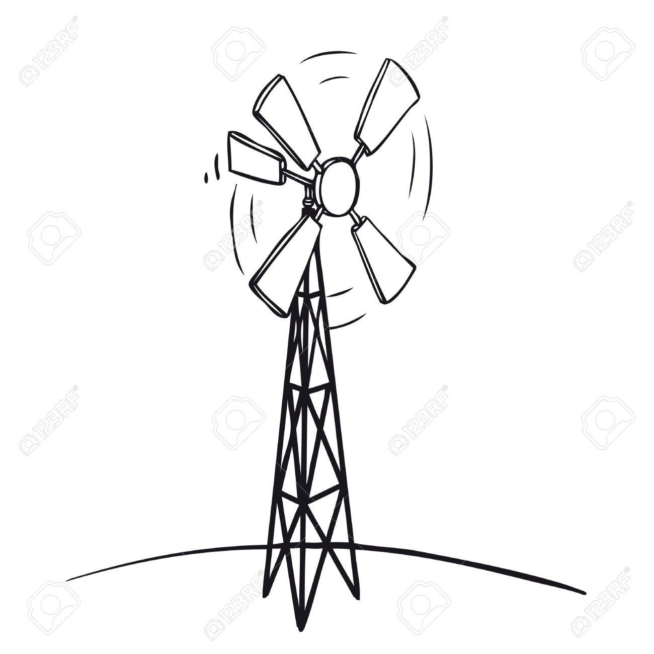 Cape clipart wind. Turbines drawing at getdrawings