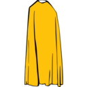 cape clipart yellow
