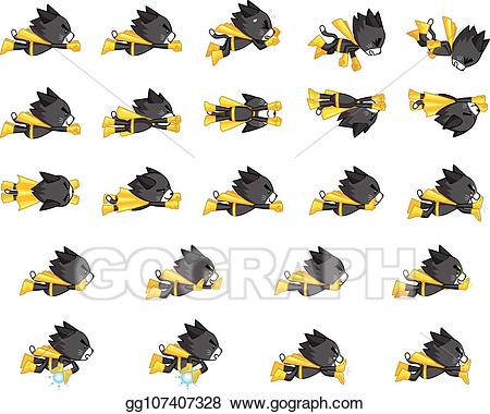 Cape clipart yellow. Eps illustration black cat