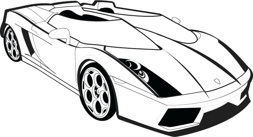 Sports drawing at getdrawings. Car clipart outline