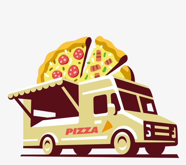 car clipart pizza