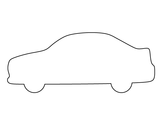 car clipart shape