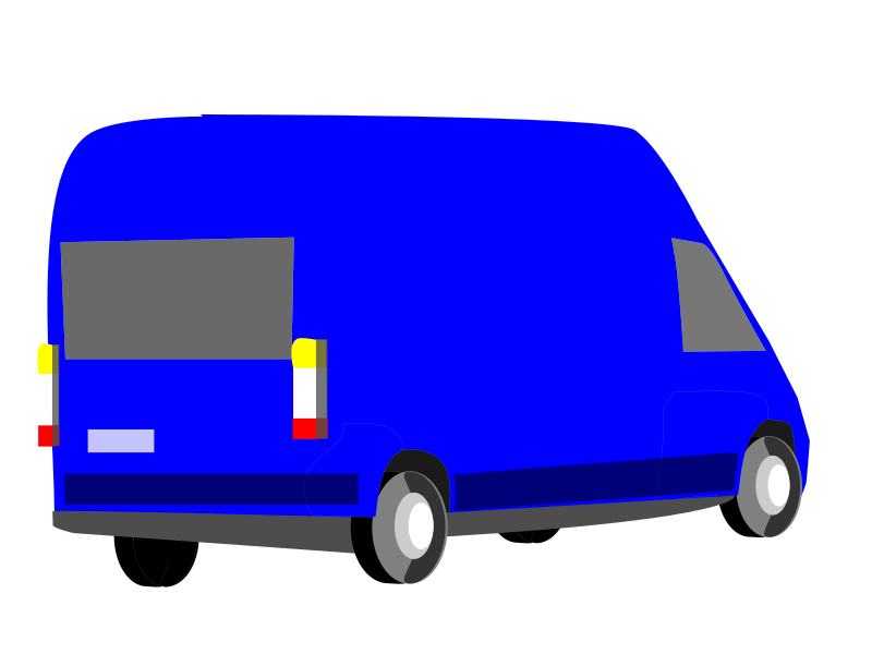 Clipart car transporter. Blue medium image png
