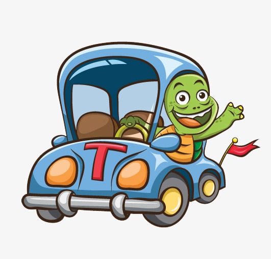 car clipart turtle