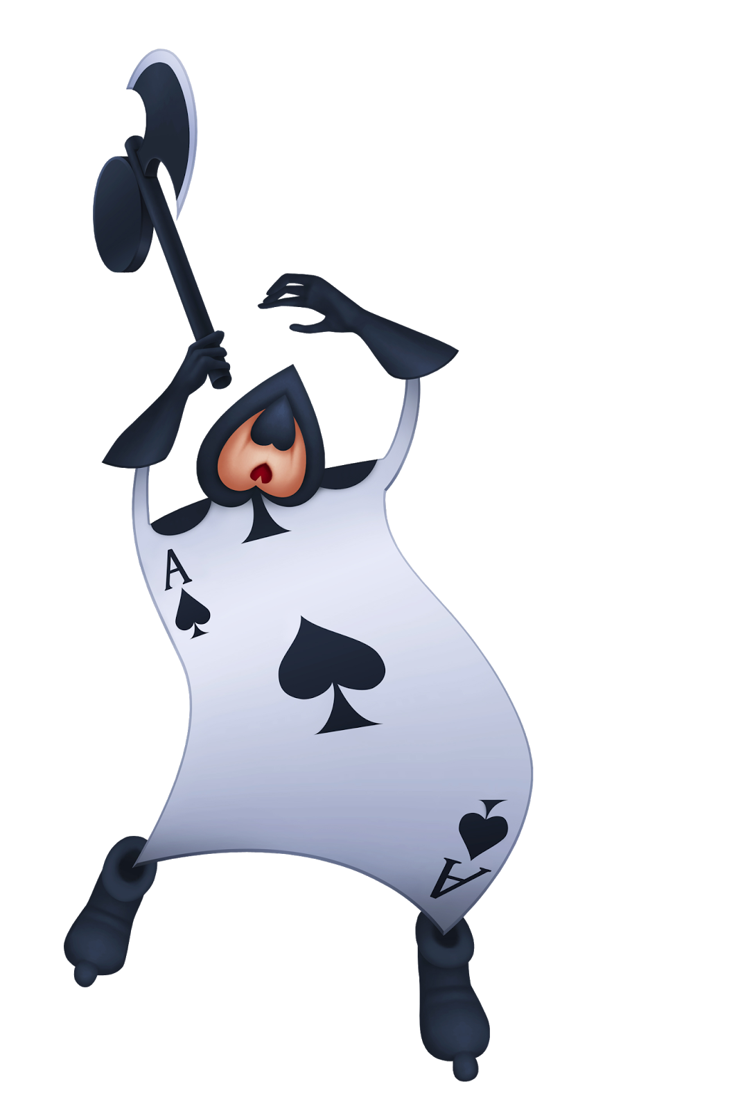 Soldier. Card clipart alice in wonderland