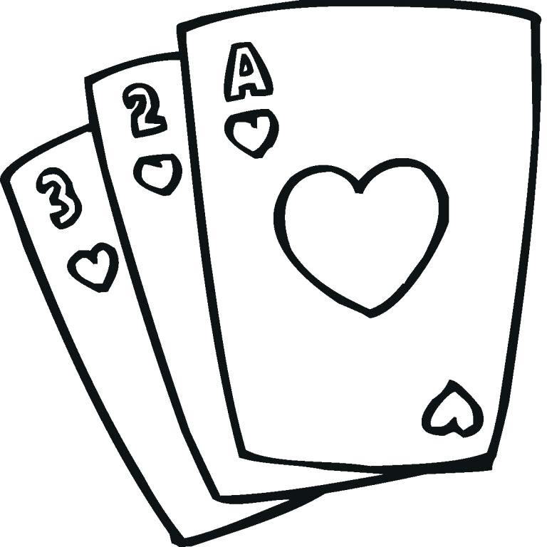 card clipart drawing