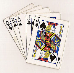 cards clipart euchre