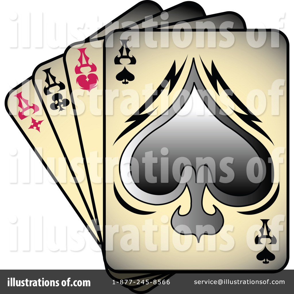 Playing cards illustration by. Card clipart gamble