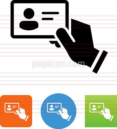 card clipart hand holding