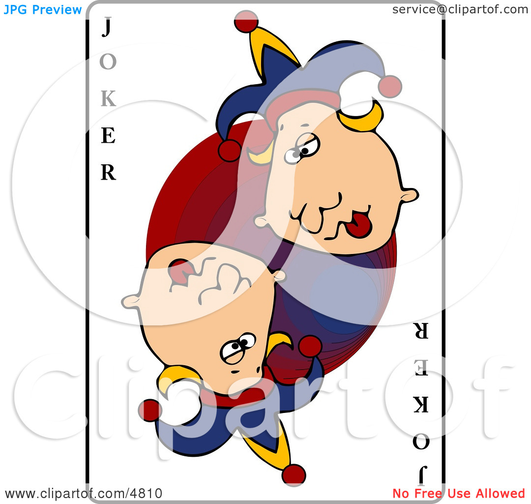 card clipart joker