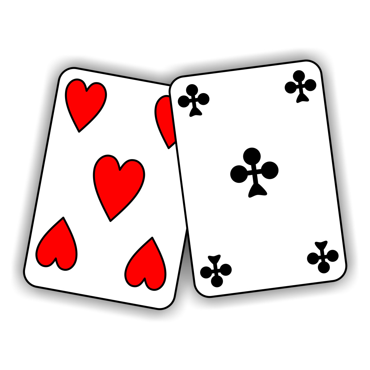 Free images of cards. Card clipart playing