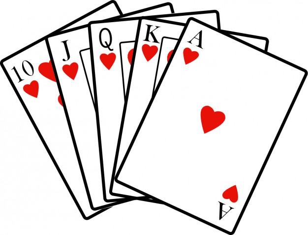 Free hand pictures download. Card clipart poker
