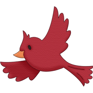 Cardinal clipart flying. Silhouette at getdrawings com