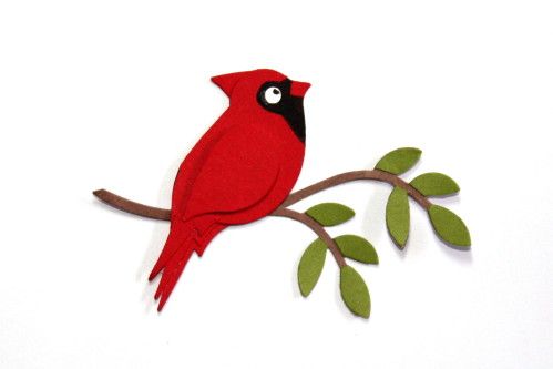 cardinal clipart kawaii