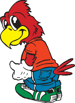 Clip art clipartix. Cardinal clipart mascot