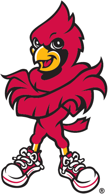Cardinal clipart mascot. Louisville cardinals logo ncaa