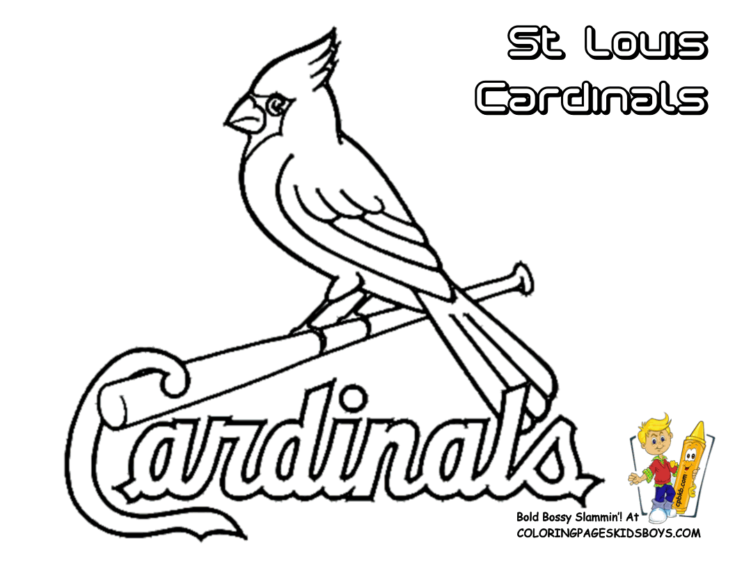 cardinal clipart softball