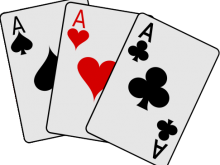 cards clipart aces
