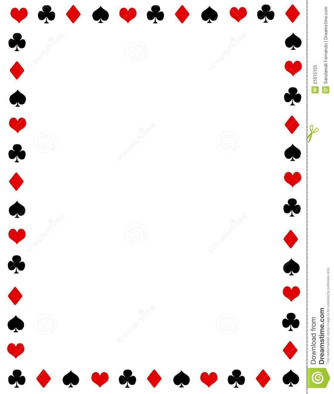 cards clipart boarder
