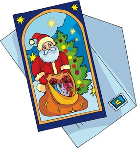 card clipart christmas