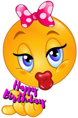 Cards clipart emoji.  best birthday images