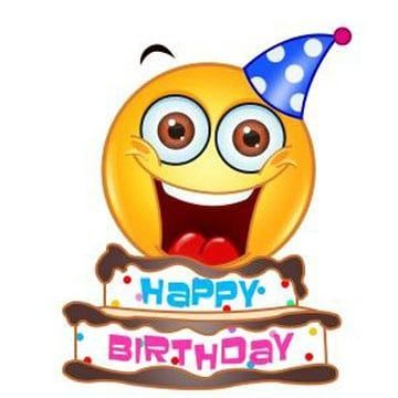 Cards clipart emoji.  best birthday images