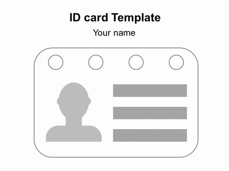 cards clipart identification card