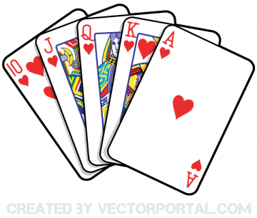 cards clipart playing