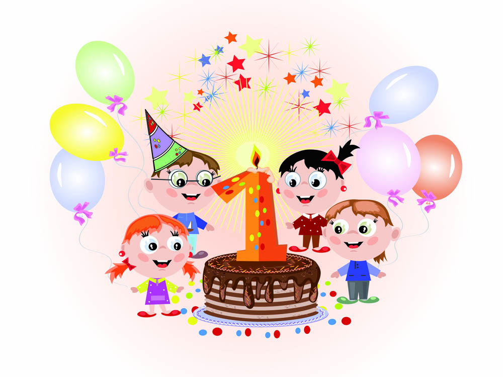 Cartoon birthday free clip. Cards clipart vector