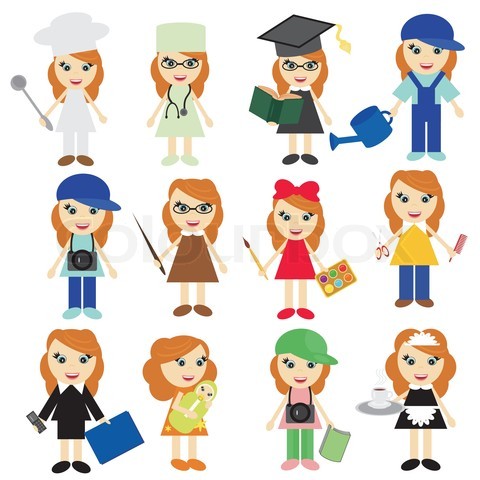 careers clipart different career