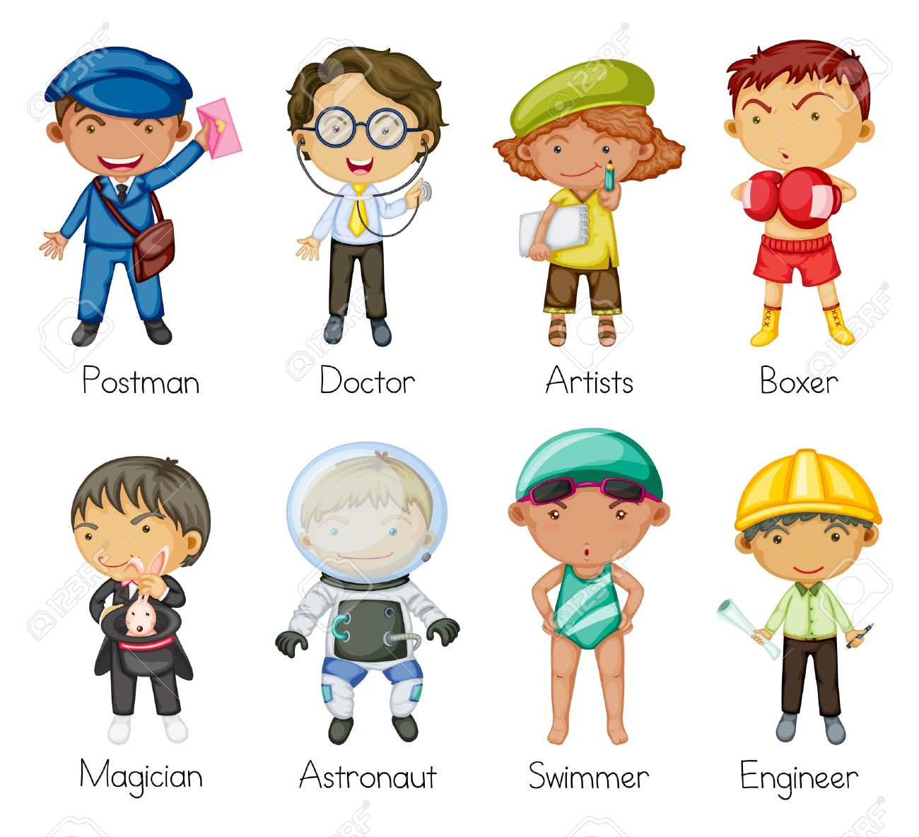 careers clipart kid