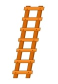 Careers clipart stair. Career ladder wooden stairs