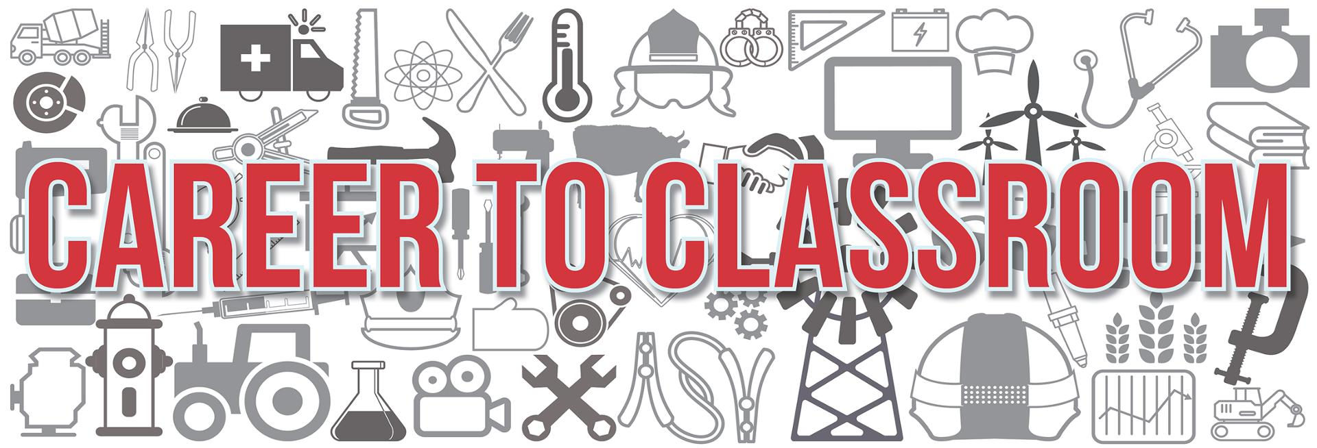 Career to classroom . Careers clipart banner