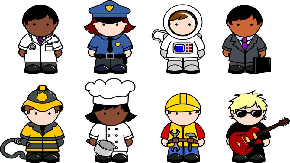 Teaching and occupations to. Jobs clipart safely