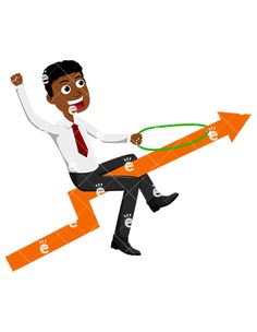 Careers clipart stair. Black business man climbing