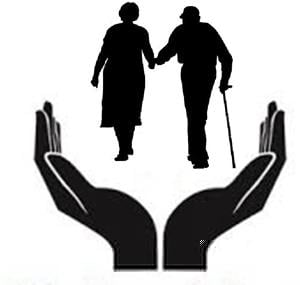 caring clipart elderly care