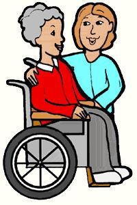 caring clipart elderly care