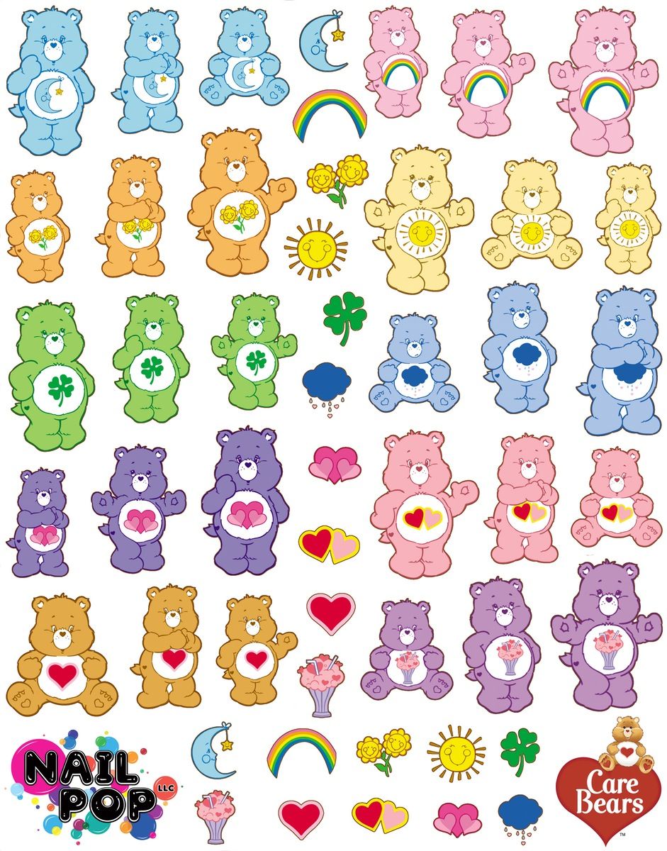 Caring clipart nail. Art water slide decals