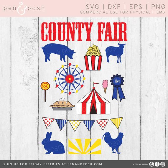 Svg clip art ferris. Carnival clipart county fair