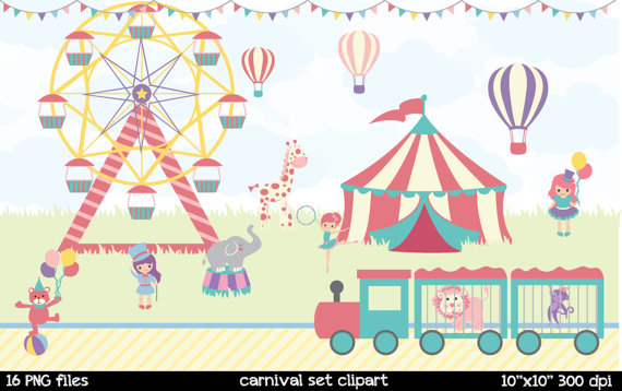 carnival clipart cute